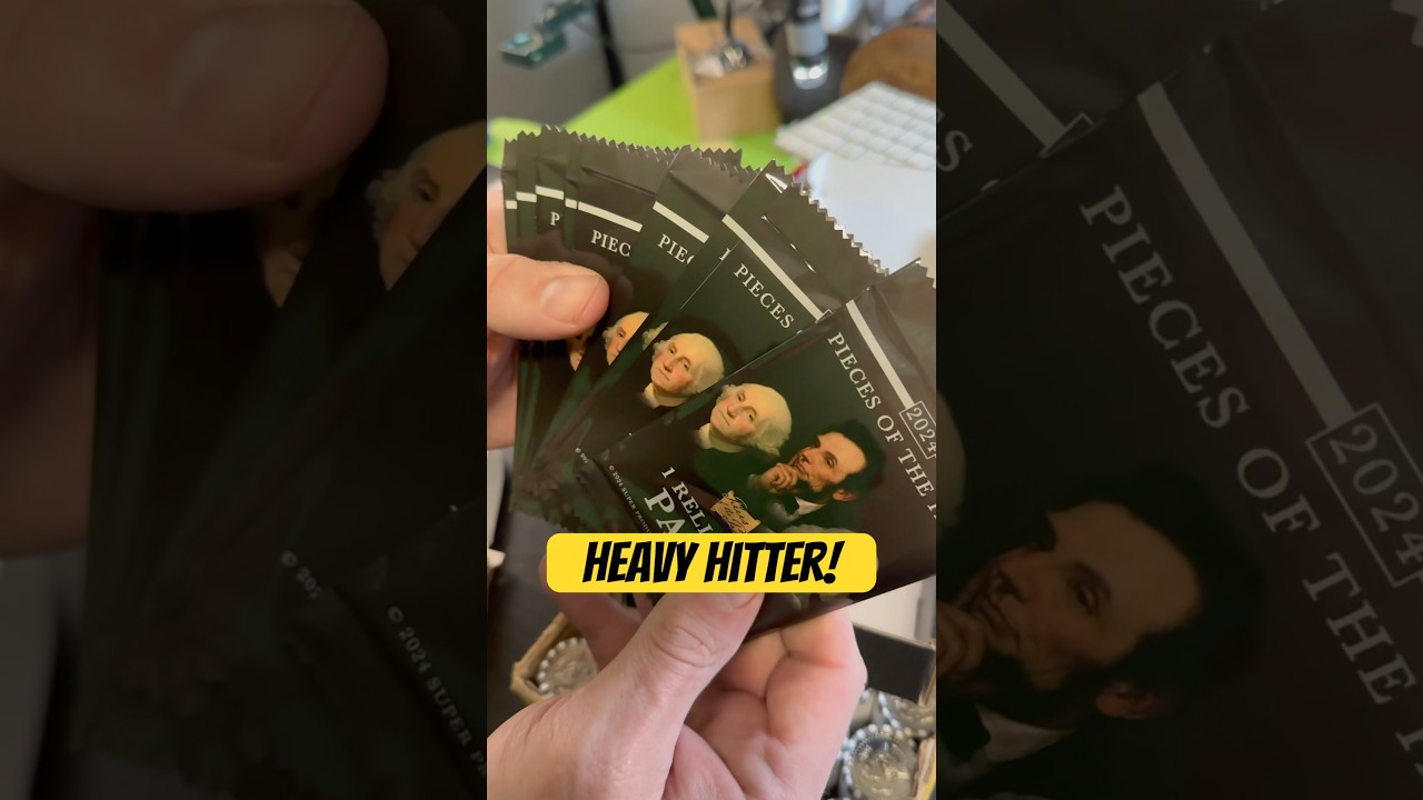 We Got A Rare Jeweled Relic Presidential Card!