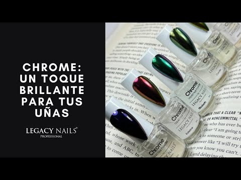 Efecto Chrome: dale a tus uñas un toque brillante | LEGACY NAILS