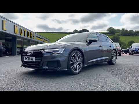 2021 AUDI A6 AVANT 40TDI QUATTRO S LINE BLACK EDITION MHEV 2.0 Diesel 202 for sale Castle Motors
