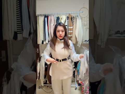 4K Transparent Tops Try-On Haul with Sheer Skirt