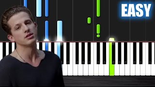 Charlie Puth - One Call Away - EASY Piano Tutorial by PlutaX
