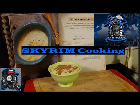 Skyrim Cooking Honey Pudding
