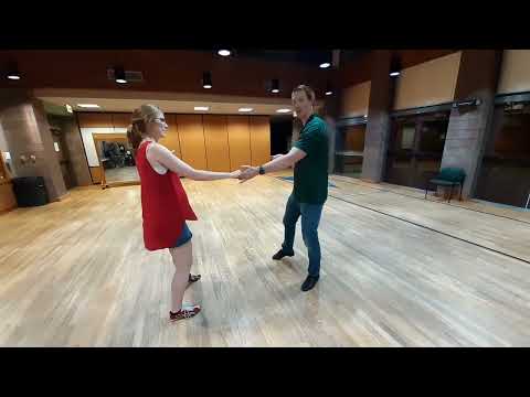 Dance the West Coast Swing, Connection through tension/compression and distancing. July 25, 2023