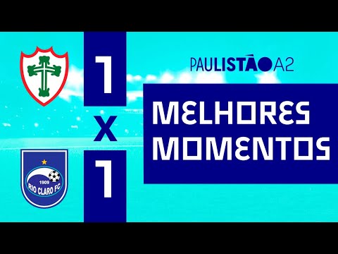 A LUSA VOLTOU! | PORTUGUESA 1 X 1 RIO CLARO | MELHORES MOMENTOS | SEMIFINAL | PAULISTÃO A2 2022