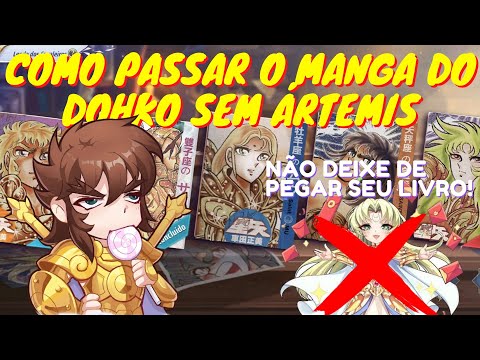 COMO PASSAR O MANGÁ DO DOHKO SEM ÁRTEMIS! GARANTA SEU LIVRO! SAINT SEIYA AWAKENING
