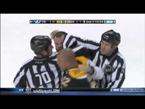 Radko Gudas vs Jarome Iginla -  October 3rd, 2013
