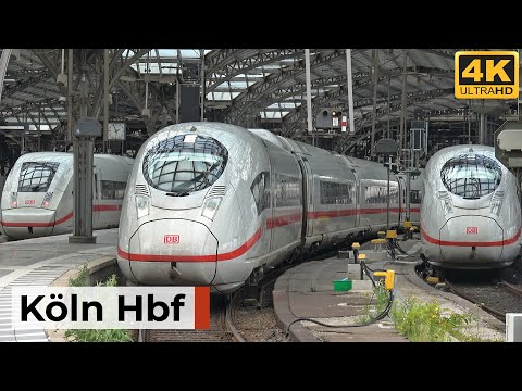 Köln Hbf 06.06.2025 - ICEs, Güterzüge & Regionalverkehr bei klarem Wetter