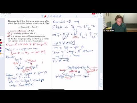 Introduction to stacks and moduli (Jarod Alper) - Lecture 11