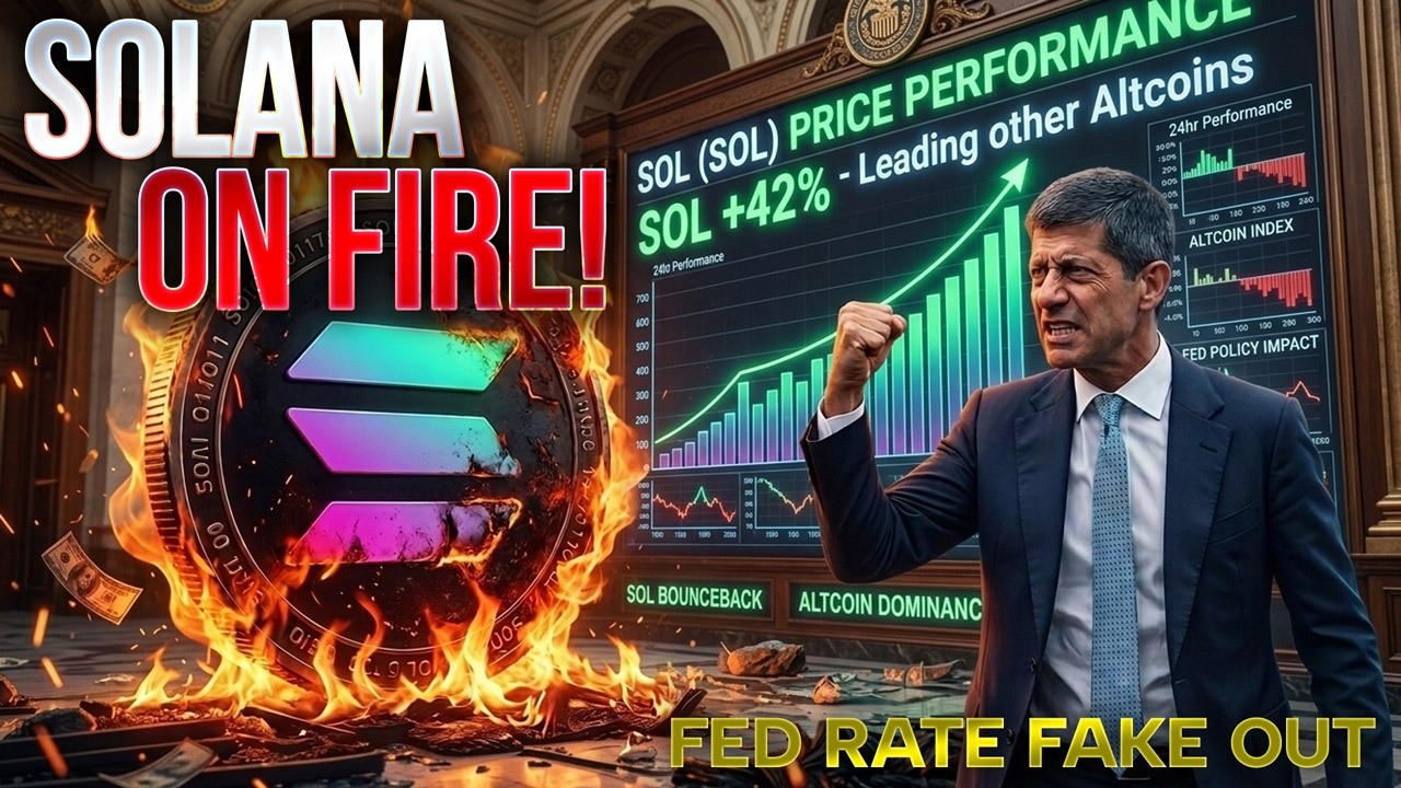 Solana Melt-UP!🚀Rate Hike Chaos?🔥Technical Analysis @TimWarrenTrades 📉