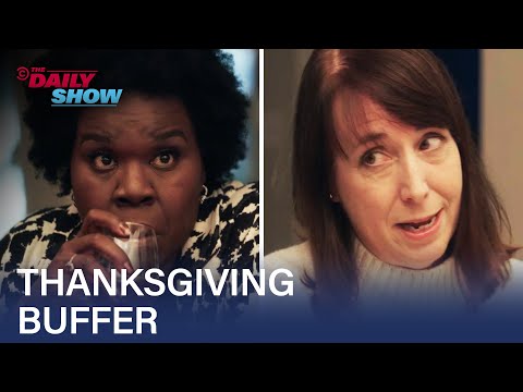 Leslie Jones Stops Your Annoying Relatives from Ruining Thanksgiving | The Daily Show