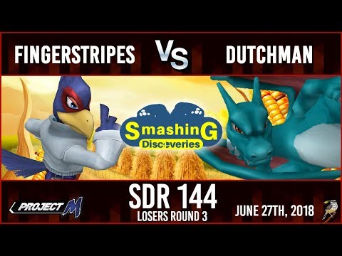 SDR144 (Losers R3): FingerStripes (Falco) vs Dutchman (Charizard)
