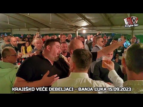 Njegoš Njego Rađenović i Dragiša - Pije doktor pijem i ja...Kolo Debeljaci (Uživo 2023)