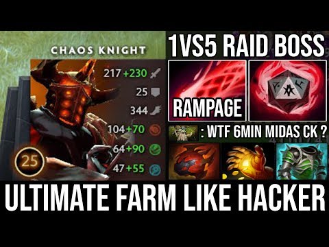 Ultimate 1Vs5 Raid Boss Even Fountain Can't Hurt Him - Monster CK Rampage 1Crit Deleted & 6Min Midas