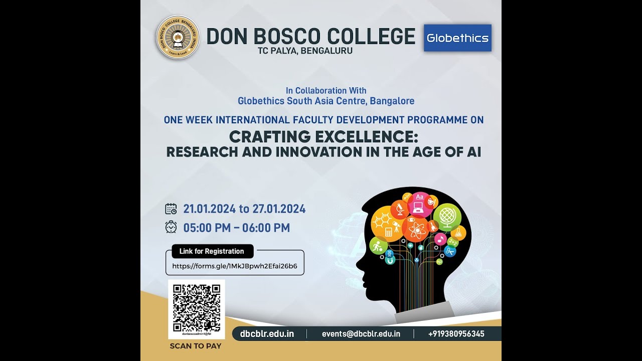 Faculty Development Programme on - Crafting Excellence : Research and Innovation in the age of AI