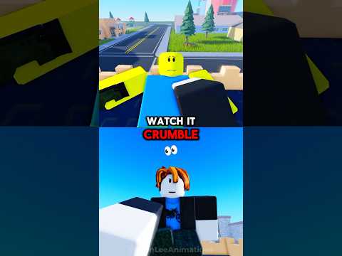 Kaboom💥, there goes your tower, watch it crumble, feel the power! #roblox #robloxanimation