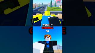 Kaboom💥, there goes your tower, watch it crumble, feel the power! #roblox #robloxanimation