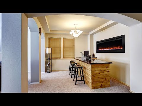 SimpliFire® Allusion Electric Fireplace Video
