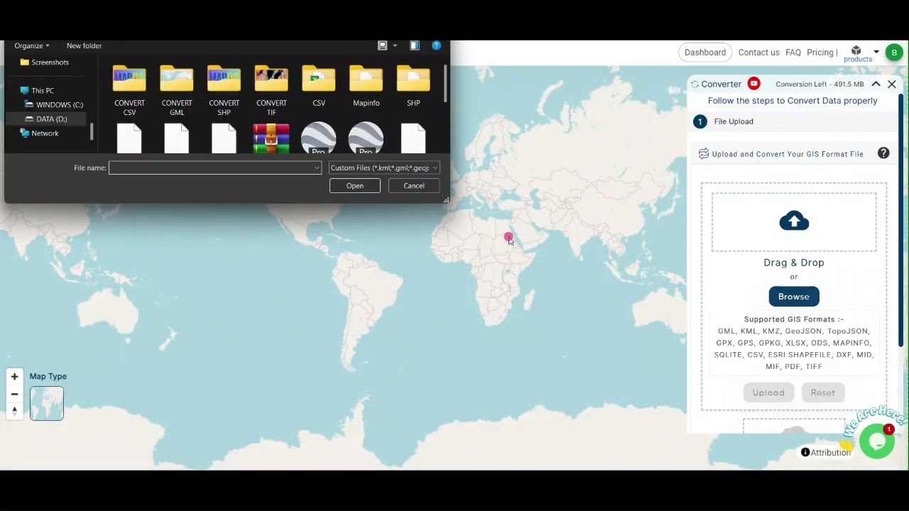 Convert TOPOJSON TO PDF | Online GIS Data Conversion #mapog #gisconverter