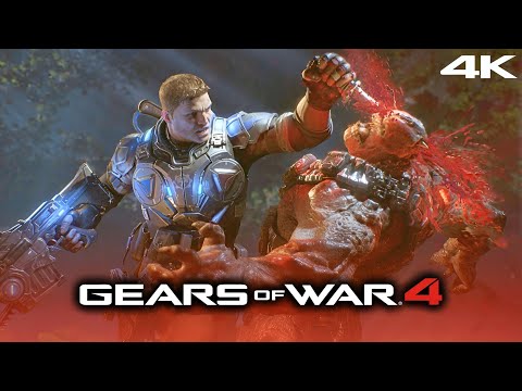 GEARS OF WAR 4 Full Gameplay Walkthrough No Commentary [FULL GAME] 4K | All Cutscenes