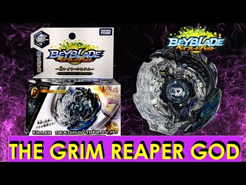BEYBLADE BURST THE GRIM REAPER GOD B-85 Killer Deathscyther.2V.Hn Review