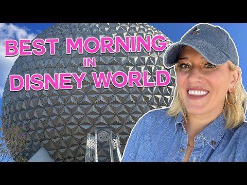 Disney World ROPE DROP: EPCOT | Best Morning With Rides, Breakfast, Characters, Crowds