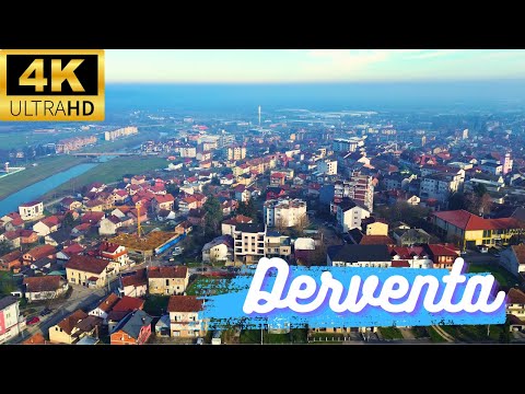 Derventa iz zraka / dron video (4K)