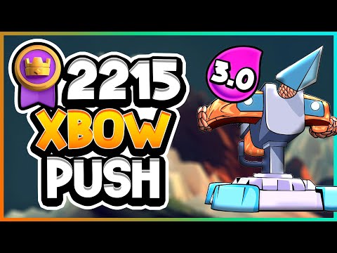 Top 500 Ladder Push with 3.0 Xbow Cycle! — Clash Royale