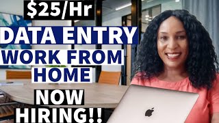 Urgently Hiring! Work From Home Jobs! Data Entry No 📵
