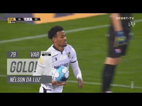 Goal | Golo Nélson da Luz: Gil Vicente 3-(1) Vitória SC (Liga 21/22 #17)