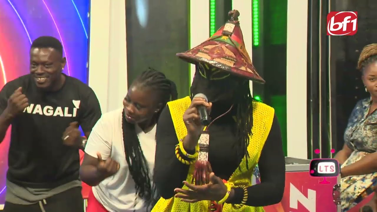Kalam la reine du kundé et le parolier Donsharp de Batoro font le show à la Télé S'amuz#wagali