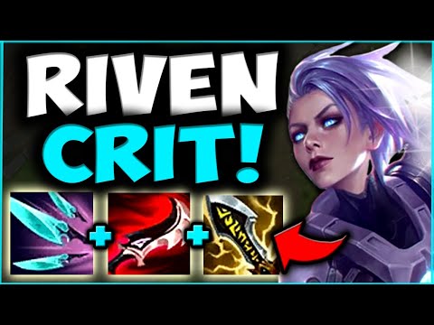 HOW BROKEN IS RIVEN MAX DAMAGE BUILD? (CRIT RIVEN) - S11 RIVEN GAMEPLAY! (Season 11 Riven Guide)