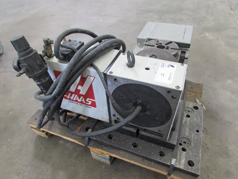 Haas TRT-160 Programmable 2-Axis Trunnion Table - Online auction at Machinesused.com