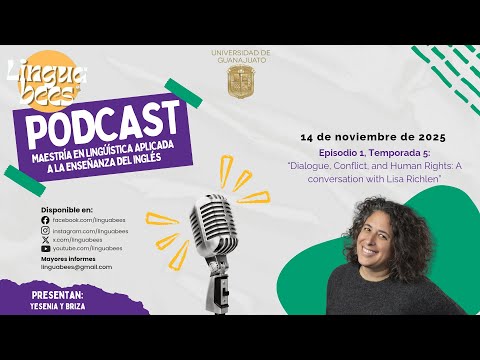 Season 5 Episode 1 “Dialogue, Conflict, and Human Rights: A conversation with Dr. Lisa Richlen”