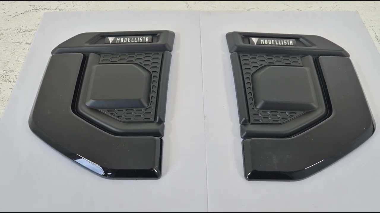 Toyota Land Cruiser Prado 250 2023– Lemy blatníků Modellista Video 1