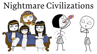 5 Ancient Civilizations More Terrifying Than Your Nightmares