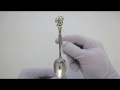 Видеообзор Детская серебряная ложка с мышкой 97лт