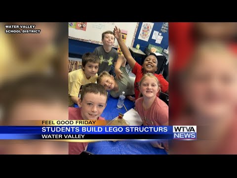 Water Valley students learn about natural disasters with Legos