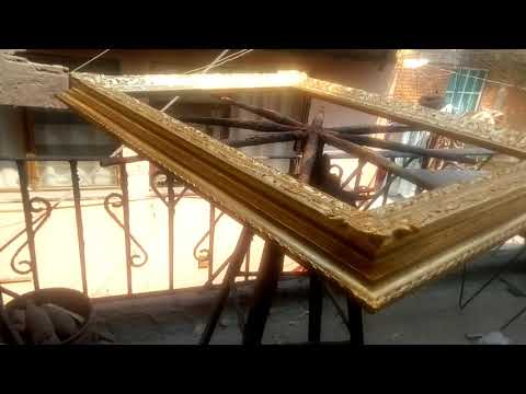 Dorado de marco barroco con "pasta INWOOD" parte 2 de 2