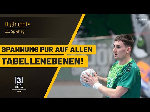 3. Liga: Spannung pur auf allen Ebenen! - Die Highlights des 11. Spieltags | Sporteurope.TV Handball