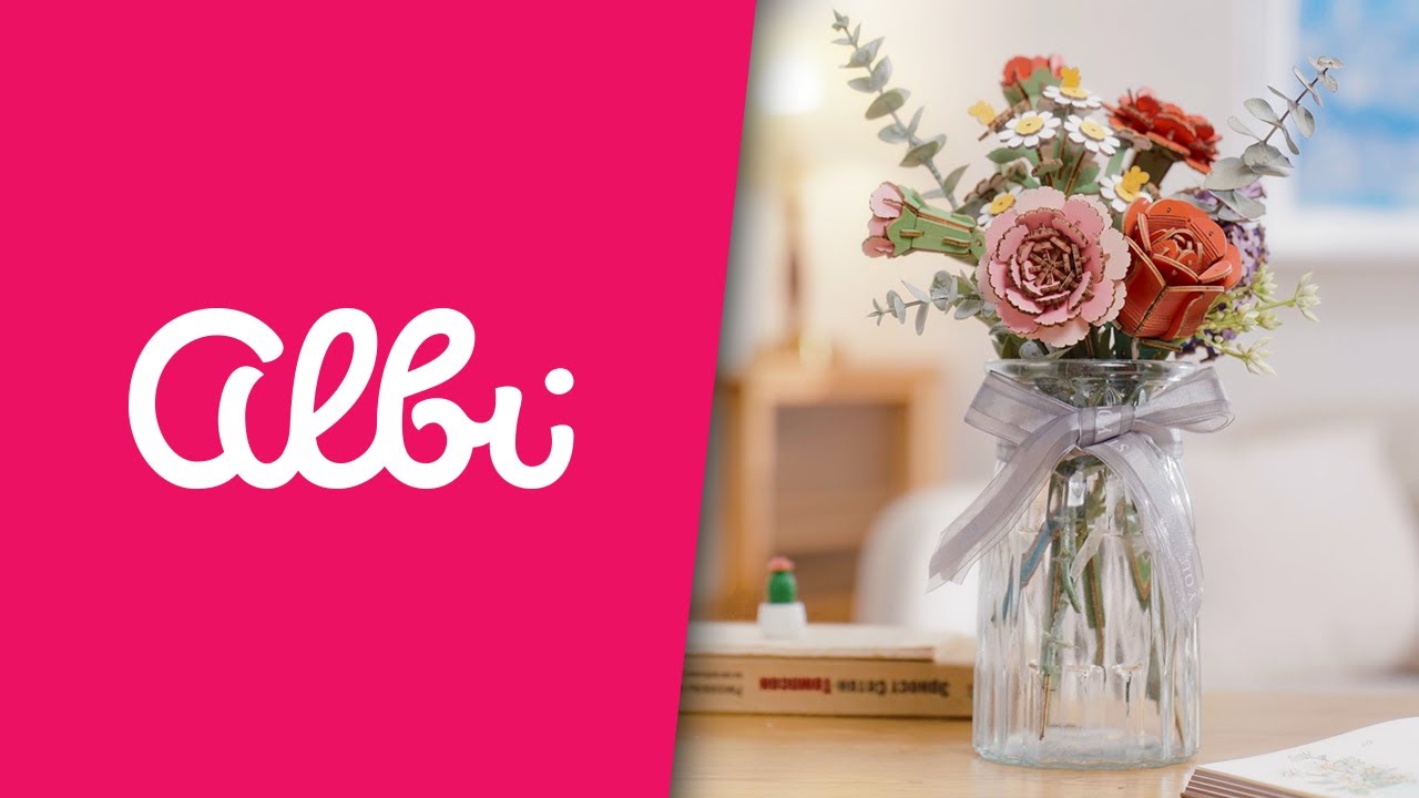 Dřevěné květiny - představení