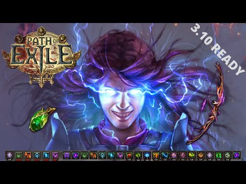 Path of Exile 3.12 - Lightning arrow build - Elementalist Witch - PoE