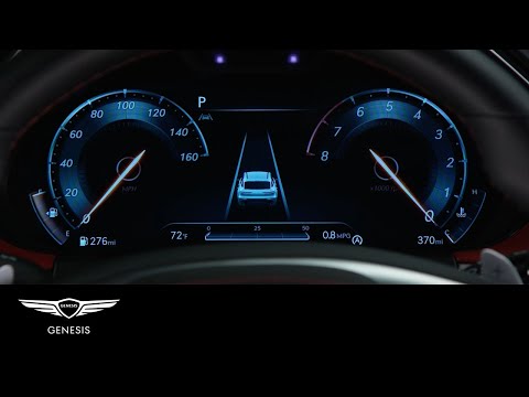 Digital Instrument Cluster | Genesis GV70 | How-To | Genesis USA