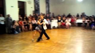 Justyna Jędrzejewska i Andrzej Bernaś /Tango/ 2014 04 26 20 50 12