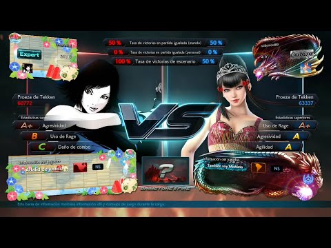 17_3 Asuka Kazama (Lima) Vs (raidenlord89) Kazumi - Tekken 7 ( Anakin x24 )  Online sin Grafica