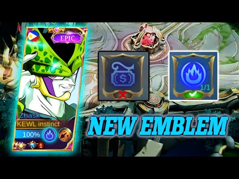 THIS NEW ZHASK 1 SHOT DELETE EMBLEM🔥 100% IT WORKED IN HIGH RANK! ZHASK BEST BUILD 2022