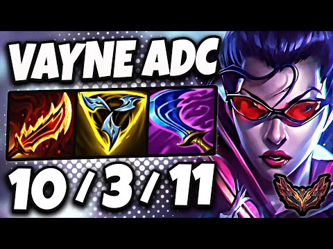 Vayne vs Draven [ ADC ] Patch 14.23 Korea Grandmaster ✅