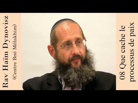 Rav 'Haïm Dynovisz -  08 Que cache le processus de paix