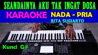 Download lagu CURANG - Rita Sugiarto | KARAOKE Nada Pria, HD mp3
