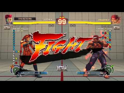USF4 - L4R4NJ4 M3KAN!KA ( Viper ) Vs IronicBankai ( Evil Ryu )