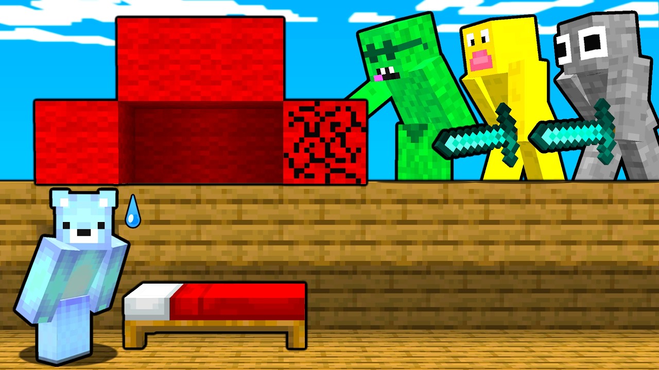 I Fought ALL My Friends ALONE in Minecraft Bedwars...